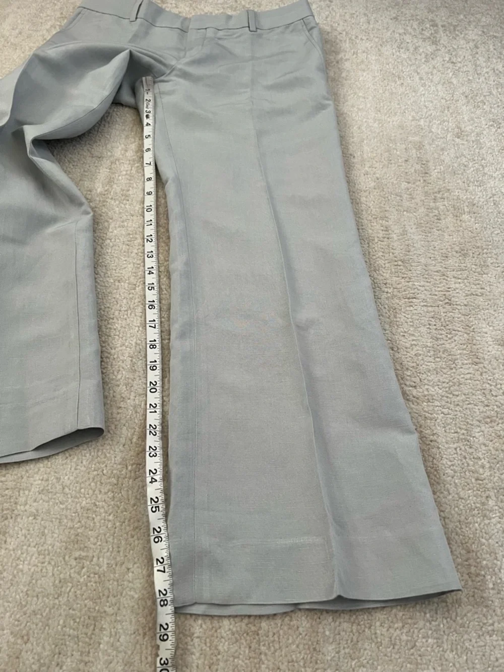 Banana Republic gray linen